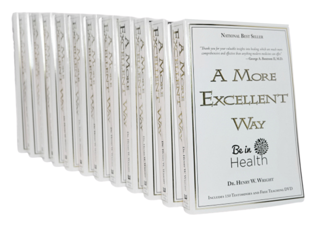 One case (qty. 12) of A More Excellent Way Books. 50% OFF!